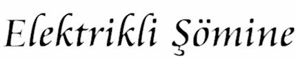 Elektrikli Şömine